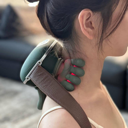 Portable Neck & Shoulder Massager with Heat Therapy