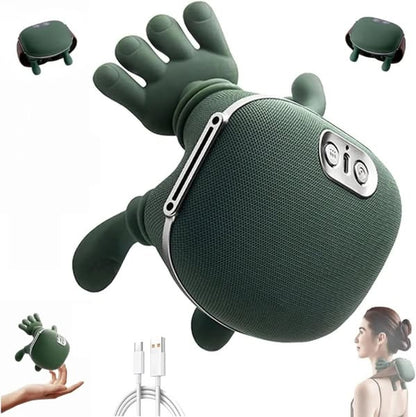 Portable Neck & Shoulder Massager with Heat Therapy